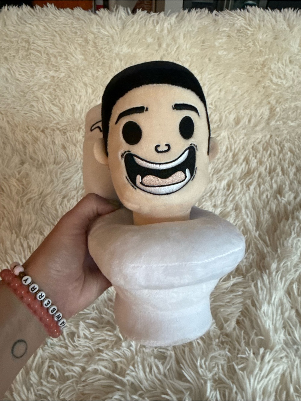 Skibidi toilet plushie